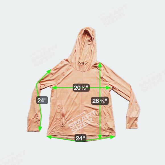 Athleta Pacifica Illume UPF Relaxed Jacket Orange Women’s XL Lightweight Zip - Picture 6 of 6
